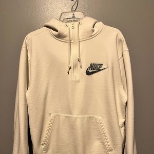 Supreme x Nike snake skin logo 1/2 zip hoodie